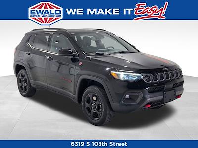 Used 2023 Jeep Compass Trailhawk 4x4 SUV for sale #JS165A - photo 1
