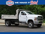 New 2024 Chevrolet Silverado 4500 Regular Cab 4WD 11' Monroe Truck Equipment Stainless Steel Dump Truck for sale #24C1010 - photo 1