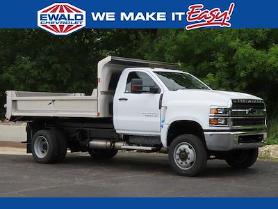 New 2024 Chevrolet Silverado 4500 Regular Cab 4WD 11' Monroe Truck Equipment Stainless Steel Dump Truck for sale #24C1011 - photo 1