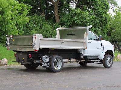 New 2024 Chevrolet Silverado 4500 Regular Cab 4WD 11' Monroe Truck Equipment Stainless Steel Dump Truck for sale #24C1011 - photo 2