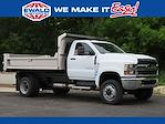 New 2024 Chevrolet Silverado 4500 Regular Cab 4WD 11' Monroe Truck Equipment Stainless Steel Dump Truck for sale #24C1011 - photo 1