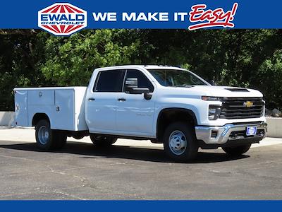 New 2024 Chevrolet Silverado 3500 Work Truck Crew Cab 4WD 9' Reading Service Truck for sale #24C937 - photo 1