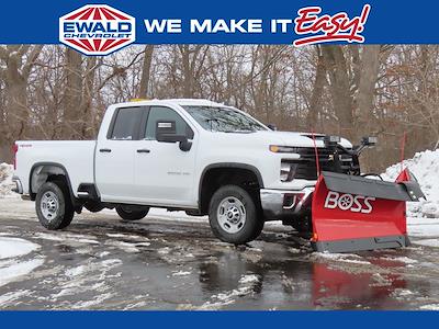 2025 Chevrolet Silverado 2500 Double Cab 4WD, BOSS DXT Plows Plow Truck for sale #25C248 - photo 1