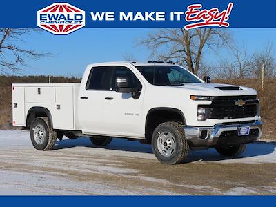 New 2025 Chevrolet Silverado 2500 WT Double Cab 4WD 8' 2" Monroe Truck Equipment Service Truck for sale #25C291 - photo 1