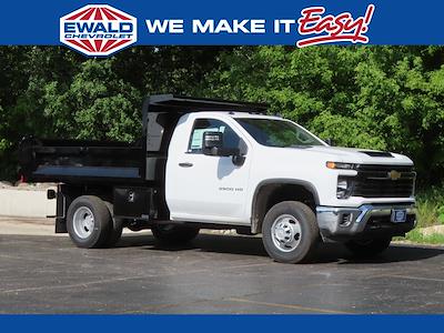 New 2025 Chevrolet Silverado 3500 Regular Cab 4WD 9' 6" Knapheide Steel Dump Truck for sale #25C643 - photo 1