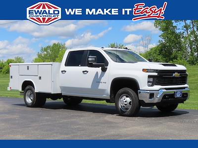New 2025 Chevrolet Silverado 3500 Crew Cab 4WD Reading Aluminum U108-DW 9' Service Truck for sale #25C667 - photo 1