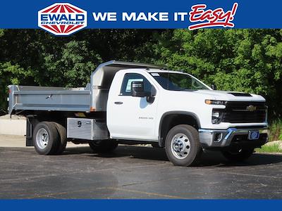 New 2025 Chevrolet Silverado 3500 Regular Cab 4WD 11' Monroe Truck Equipment Stainless Steel Dump Truck for sale #25C817 - photo 1