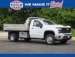 New 2025 Chevrolet Silverado 3500 Regular Cab 4WD 11' Monroe Truck Equipment Stainless Steel Dump Truck for sale #25C825 - photo 1