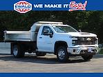 New 2025 Chevrolet Silverado 3500 Regular Cab 4WD 11' Monroe Truck Equipment Stainless Steel Dump Truck for sale #25C829 - photo 1