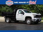 New 2025 Chevrolet Silverado 3500 Regular Cab 4WD 9' Monroe Truck Equipment Steel Dump Truck for sale #25C866 - photo 1