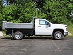 New 2025 Chevrolet Silverado 3500 Regular Cab 4WD 9' Monroe Truck Equipment Stainless Steel Dump Truck for sale #25C867 - photo 3