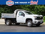 New 2025 Chevrolet Silverado 3500 Regular Cab 4WD 9' Monroe Truck Equipment Steel Dump Truck for sale #25C880 - photo 1