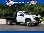 New 2025 Chevrolet Silverado 3500 Regular Cab 4WD 9' Monroe Truck Equipment Steel Dump Truck for sale #25C905 - photo 1