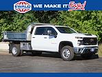 New 2025 Chevrolet Silverado 3500 Crew Cab 4WD 9' Monroe Truck Equipment Stainless Steel Dump Truck for sale #25C916 - photo 1