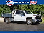 New 2025 Chevrolet Silverado 3500 Crew Cab 4WD 9' Monroe Truck Equipment Stainless Steel Dump Truck for sale #25C917 - photo 1