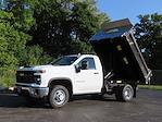 New 2025 Chevrolet Silverado 3500 Regular Cab 4WD 9' Monroe Truck Equipment Stainless Steel Dump Truck for sale #25C918 - photo 3