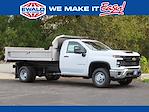 New 2025 Chevrolet Silverado 3500 Regular Cab 4WD 11' Monroe Truck Equipment Stainless Steel Dump Truck for sale #25C931 - photo 1