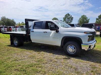 New 2024 Chevrolet Silverado 3500 WORK TRUCK Crew Cab 4x4 10' 5" Knapheide Flatbed Truck for sale #C243574 - photo 1