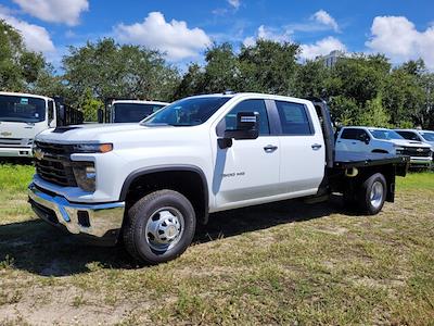 New 2024 Chevrolet Silverado 3500 WORK TRUCK Crew Cab 4x4 9' 6" Knapheide Flatbed Truck for sale #C243704 - photo 1