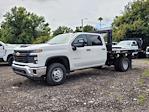 New 2024 Chevrolet Silverado 3500 Work Truck Crew Cab 10' 5" Knapheide Steel Flatbed Truck with Hoist for sale #C243993 - photo 4