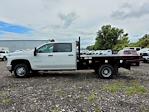 New 2024 Chevrolet Silverado 3500 Work Truck Crew Cab 10' 5" Knapheide Steel Flatbed Truck with Hoist for sale #C243993 - photo 5
