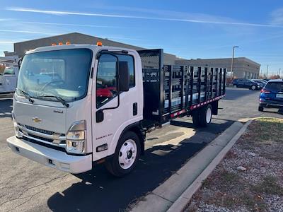 New 2024 Chevrolet LCF 5500XG GAS Regular Cab 4x2 Cadet Truck Bodies Stake Bed for sale #24CC643 - photo 1