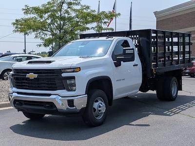 New 2025 Chevrolet Silverado 3500 Regular Cab 12' 4" Reading Stake Bed for sale #25CC1908 - photo 1