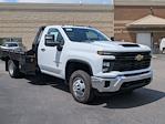 New 2025 Chevrolet Silverado 3500 Work Truck Regular Cab 4x4 11' 4" Hillsboro Steel Flatbed Truck for sale #25CC2126 - photo 13