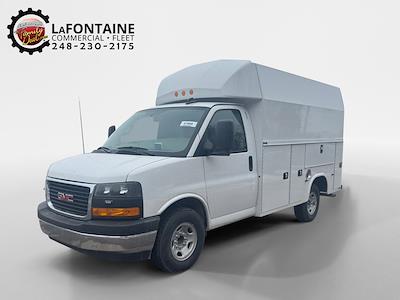 New 2024 GMC Savana 3500 Work Van 4x2 10' 9" Knapheide Service Utility Van for sale #24GC6218 - photo 1