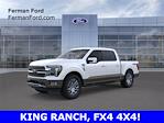 New 2025 Ford F-150 King Ranch SuperCrew Cab 4WD Pickup for sale #25F1117 - photo 1