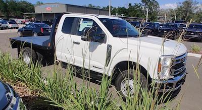 New 2025 Ford F-350 XL Super Cab 4WD 9' 4" CM Truck Beds Steel Flatbed Truck with Gooseneck Hitch for sale #25F385 - photo 1