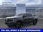 New 2025 Ford Ranger XLT SuperCrew Cab 4WD Pickup for sale #25F433R - photo 1