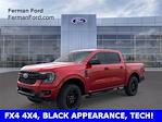 New 2025 Ford Ranger XLT SuperCrew Cab 4WD Pickup for sale #25F846 - photo 1