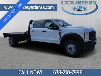 New 2025 Ford F-550 Crew Cab Steel Flatbed Truck for sale #25T298 - photo 1