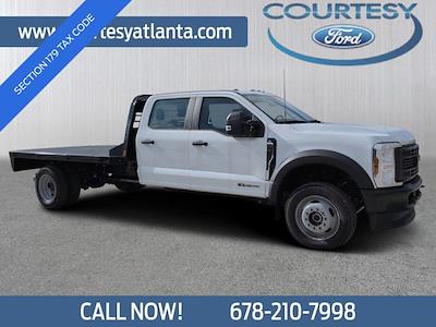 New 2025 Ford F-550 Crew Cab Steel Flatbed Truck for sale #25T307 - photo 1