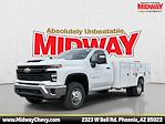 New 2025 Chevrolet Silverado 3500 Work Truck Regular Cab 4x2 11' Reading Service Truck for sale #SF137954 - photo 1