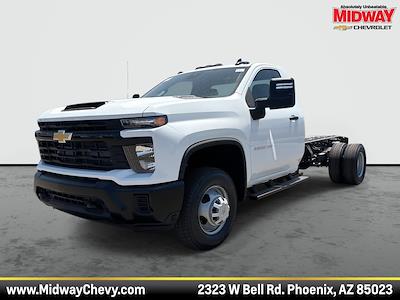 New 2025 Chevrolet Silverado 3500 Work Truck Regular Cab Cab Chassis for sale #SF340277 - photo 1