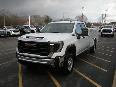 New 2024 GMC Sierra 2500 Pro 4WD 8' Royal Steel Flip Top Service Body with Masterlocks Double Cab 4WD Royal Service Truck for sale #P24-288 - photo 1