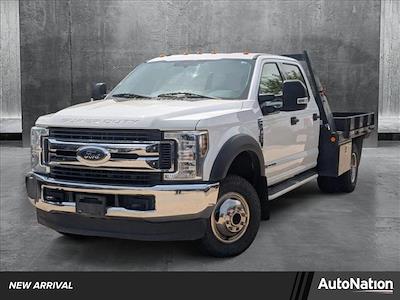 2018 Ford F-350 Crew Cab DRW 4x4 Flatbed Truck for sale #JEC61313 - photo 1