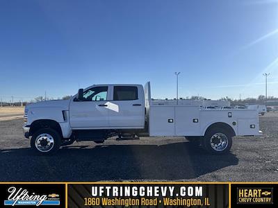 New 2024 Chevrolet Silverado 5500 Work Truck Crew Cab 4WD 11' 4" Knapheide Flatbed Truck for sale #2457923 - photo 1