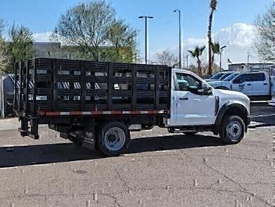 New 2023 Ford F-550 Regular Cab 9' 4" CM Truck Beds Steel Flatbed Truck with Gooseneck Hitch for sale #PDA20124 - photo 2