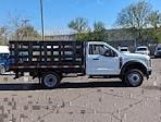New 2023 Ford F-550 Regular Cab 9' 4" CM Truck Beds Steel Flatbed Truck with Gooseneck Hitch for sale #PDA20124 - photo 7
