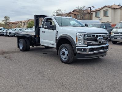 2025 Ford F-450 Regular Cab DRW 4x2 Flatbed Truck for sale #SDA07802 - photo 1