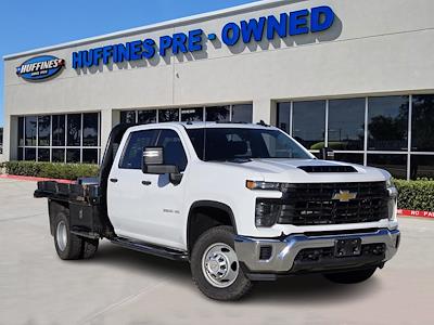 2024 Chevrolet Silverado 3500 Crew Cab DRW 4WD Flatbed Truck for sale #B9182A - photo 1