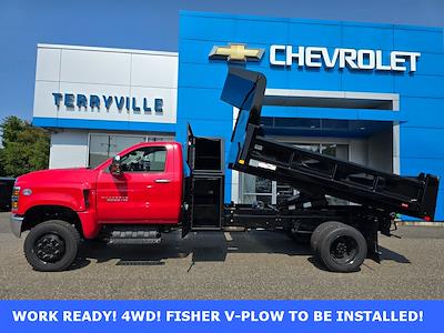 2024 Chevrolet Silverado 5500 Regular Cab DRW 4x4, Dejana Truck & Utility Equipment Dump Truck for sale #30539 - photo 1