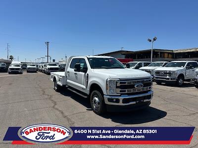 New 2025 Ford F-350 XL Crew Cab 4WD 9' 10" Knapheide Steel Flatbed Truck for sale #B25205 - photo 1