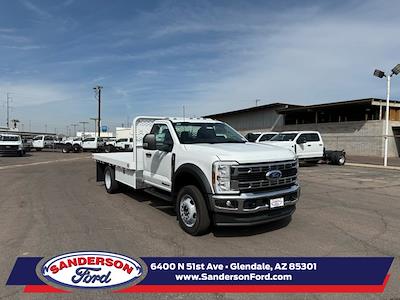 2025 Ford F-550 Regular Cab DRW RWD Scelzi Flatbed Truck for sale #B25217 - photo 1