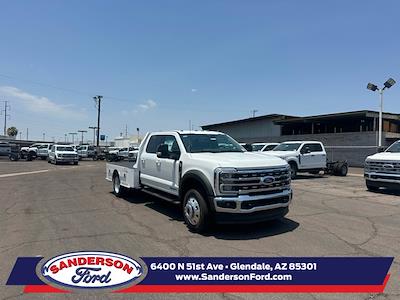 2025 Ford F-550 Crew Cab DRW 4WD Flatbed Truck for sale #B25238 - photo 1