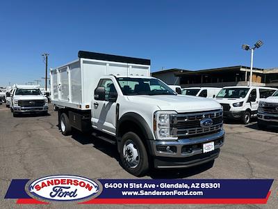 2024 Ford F-450 Regular Cab DRW RWD Knapheide Flatbed Truck for sale #F24355 - photo 1