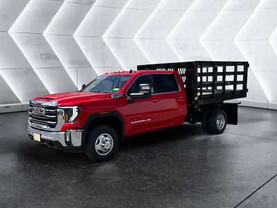 New 2024 GMC Sierra 3500 SLE Crew Cab 4WD Stake Bed for sale #MT24207 - photo 1